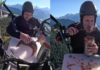 “Chef Takes Adventure to New Heights: Tempering Chocolate While Paragliding in Switzerland!”
