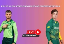 PAK vs SA 2025, ODI Series: Broadcast, Live Streaming details – When and where to watch in South Africa, Pakistan, USA & other countries