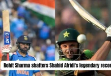 IND vs SA: Rohit Sharma shatters Shahid Afridi’s legendary record in the Ranchi ODI against South Africa