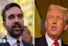 Trump says it would be ‘hard for me’ to fund New York City if Mamdani becomes mayor