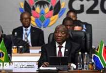 South Africa hits back after Trump says US won’t invite it for G20 next year
