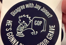 ‘I didn’t vote for the two-bullets guy’: GOP group trolls Jay Jones with stickers at Virginia polls