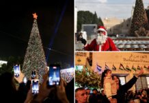 Christmas returns to Bethlehem with tree-lighting ceremony — for first time since outset of war in Gaza