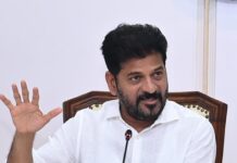 CM Conducts Aerial Survey of Telangana Rising Global Summit 2025’s Venue in Kandukur