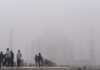 Dense fog Engulfs Agra, Taj Mahal Fades from View