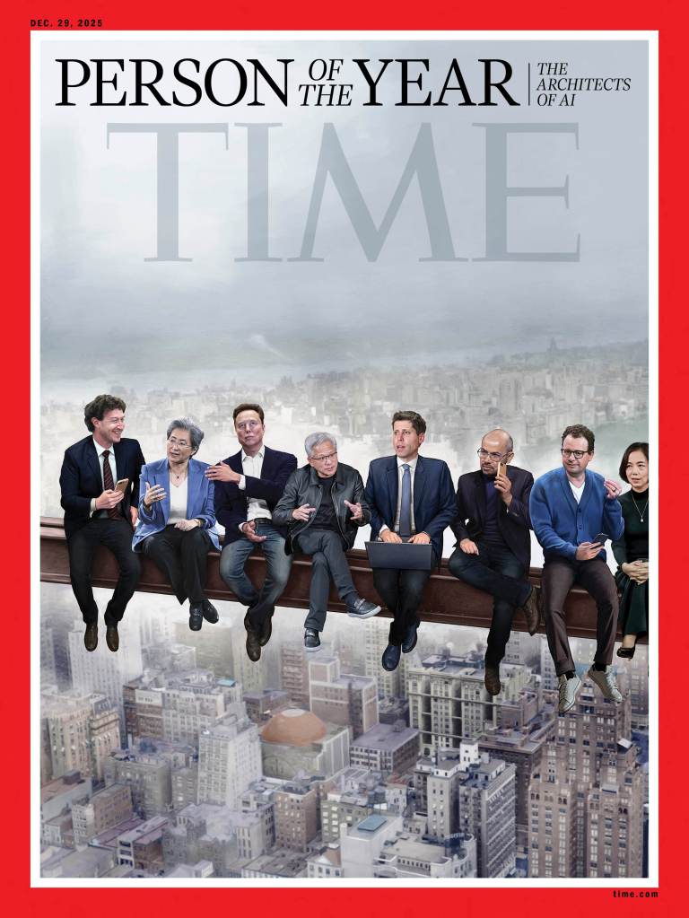 Time magazine names ‘Architects of AI’ as person of the year — here’s who’s on the cover
