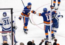 Ilya Sorokin backstops Islanders to shootout win and season sweep of Lightning