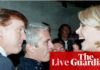 Democrats publish more photos from Jeffrey Epstein estate, including of Donald Trump, Bill Clinton and former prince Andrew – live
