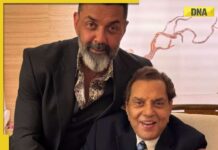 Bobby Deol pens emotional tribute to ‘pyaare papa’ Dharmendra on his birth anniversary: ‘He-Man ho aap sab ke lekin…’