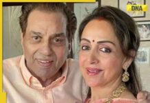 Hema Malini organises prayer meet for Dharmendra in Mathura; daughters Esha Deol, Ahana Deol skip event due to…