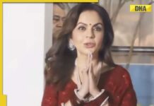 Nita Ambani stuns in red saree, wins hearts with her humility as she checks on paps in VIRAL video; watch