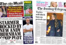 ‘Burnham coup plot’ and Tories vow to ‘ditch ban on petrol cars’