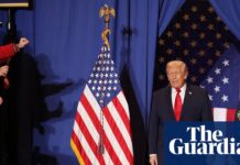 Trump attacks old foe Biden – but presidential parallels hard to avoid