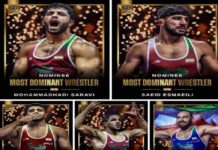 Iran has five contenders at 2025 world’s most dominant wrestler