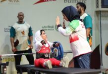 Para powerlifter Pouladi optimistic about future