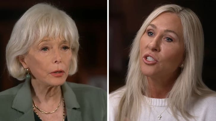 Marjorie Taylor Greene Clashes With Lesley Stahl Over Political Toxicity
