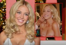 Sydney Sweeney Holds Onto Chest in Topless Photo