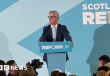 Scottish Conservative peer defects to Reform UK