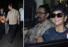 Kiran Rao and Aamir Khan are all smiles as they return to Mumbai