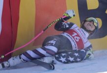 Lindsey Vonn, 41, wins World Cup downhill, 1st victory in 8 years