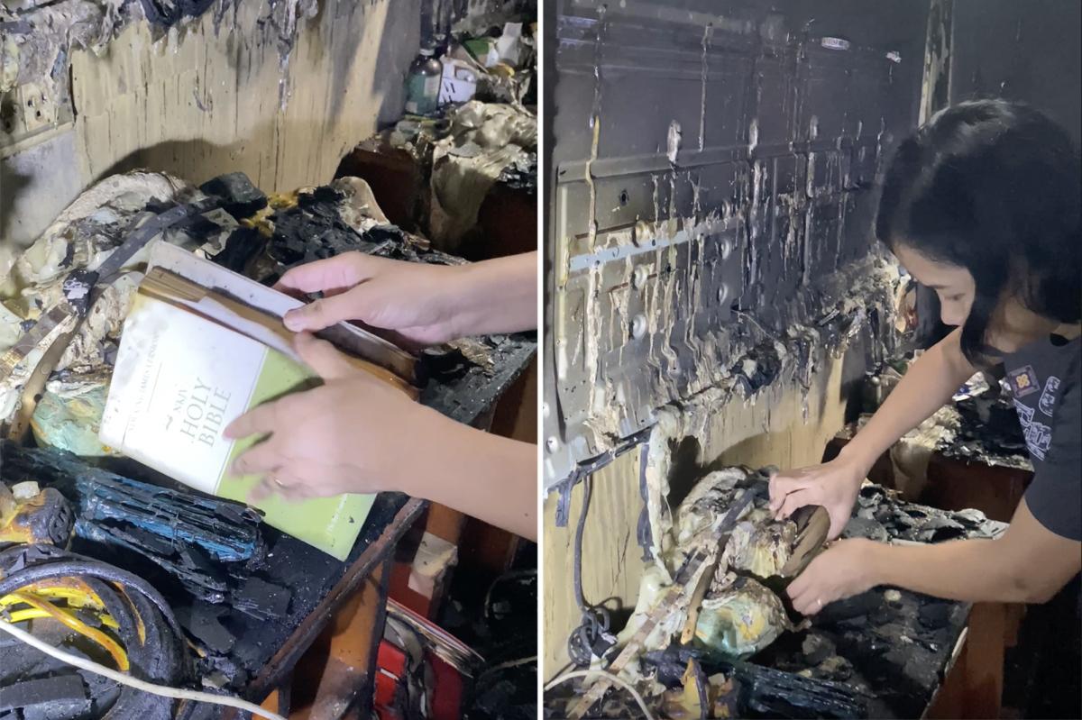 Fire wipes out family’s home with ‘nothing left’ except for one treasured item: ‘A miracle’