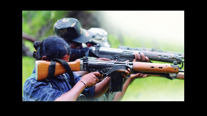 34 Naxalites Surrender in Bijapur
