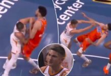 NBA villain Grayson Allen ejected for Chet Holmgren shove that sparked scuffle