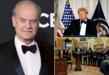Kelsey Grammer calls Trump ‘one of the greatest presidents we’ve ever had’ at Kennedy Center Honors