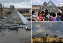 Water leak at Louvre damages books at Egyptian antiquities department