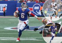 Giants’ Jaxson Dart taking cues from best QBs as he looks for strong finish to his rookie season