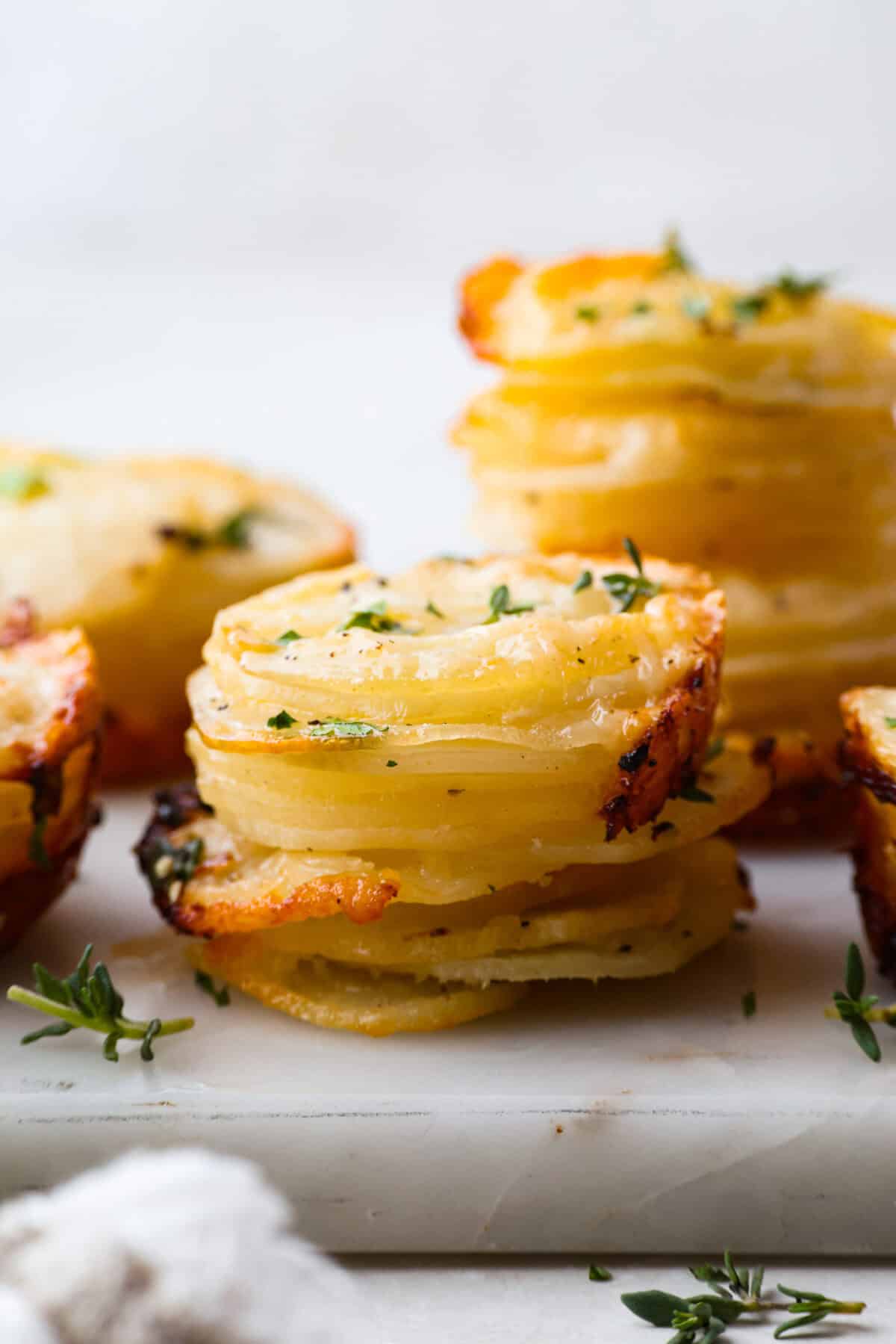Easy Potato Stacks