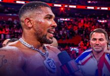 AJ: I had to decide if I wanted to carry on boxing