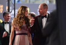 William and Kate show hidden sign of ‘tension’ as couple make surprise Bafta appearance