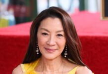 Michelle Yeoh breaks down at Hollywood Walk of Fame star ceremony as husband misses it