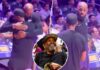 Denzel Washington cozies up to LeBron James ahead of Lakers game