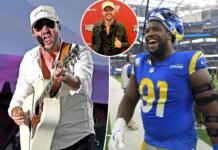 Country music star down to make songs with Rams lineman Kobie Turner