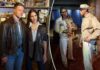Christian McCaffrey, Olivia Culpo, NFL stars strut at Abercrombie fashion show in front of Roger Goodell