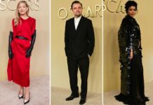 Oscars fever officially hits Los Angeles as top stars link up for glitzy award show luncheon