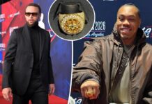 NBA All-Stars sport flashy outfits, get diamond rings during eventful pregame red carpet