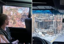 Americans stranded in Puerto Vallarta describe seeing burned out buses, looted shops as they flee cartel violence