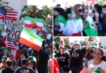 Celebrations break out across the United States over strikes against Islamic Republic