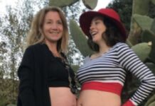 Soap star Catalina Castelblanco and mum give birth weeks apart from each other