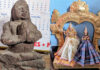 Two Ancient Idols Unearthed at Shiva Temple in Undi