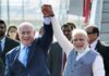 Netanyahu Says Modi to Visit Israel on Wednesday