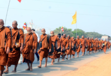 Monks’ Yatra to End on March 2 at Buddhavanam
