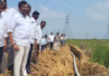 Pipeline Works Underway to Save 400 Acres in Manubolu
