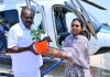 Kumaraswamy Receives Warm Welcome At Kurnool Airport