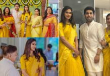 Allu Sirish and Nayanika Reddy to Tie the Knot: Sneha Reddy Shares Pasupu Muhurtam Pics