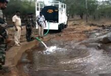 Water Tankers Used To Quench Thirst Of Wild Animals In MTR Region