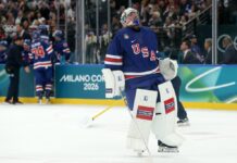 Team USA backs Jeremy Swayman after brutal blunder on ‘crazy play’ in Olympic debut